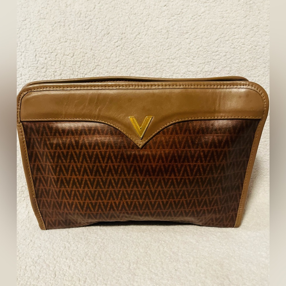 Mario Valentino Monogram Clutch
